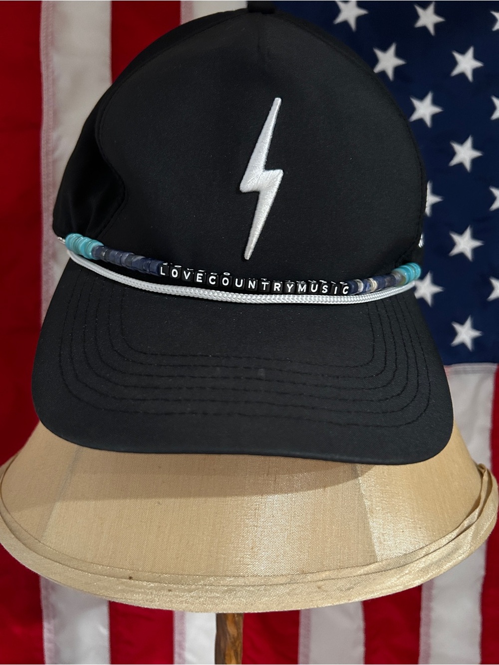 Hat chain Love Country music handmade brand new